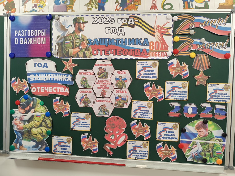Разговоры о важном "Год защитника Отечества".
